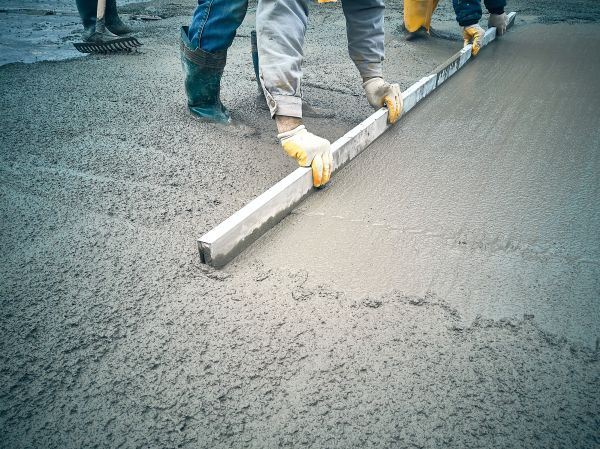 Cement Slab Installation in Kennewick