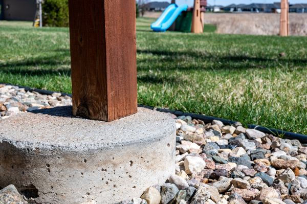 Deck Footing Installation in Kennewick