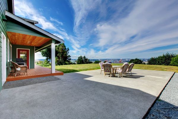 Backyard Concrete Paving in Kennewick