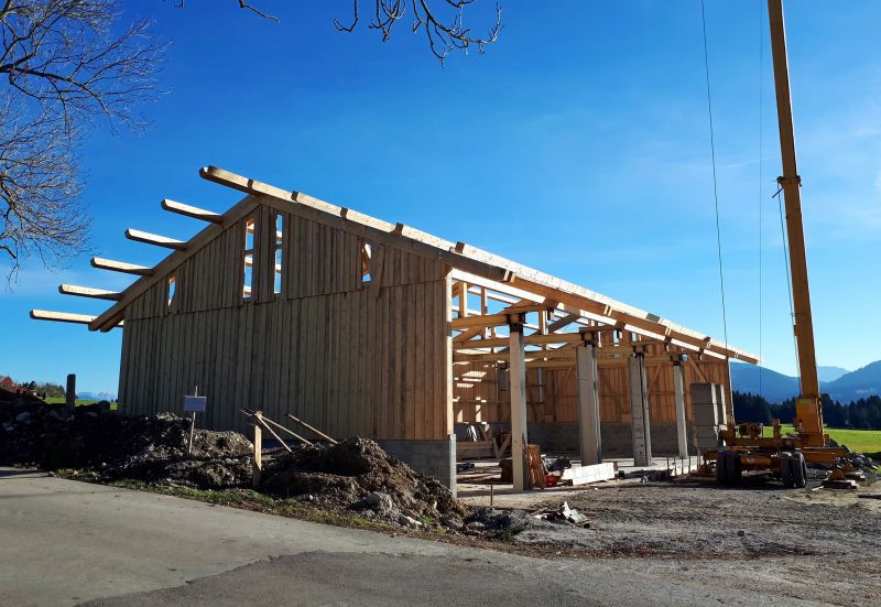 Barn Foundation Pouring